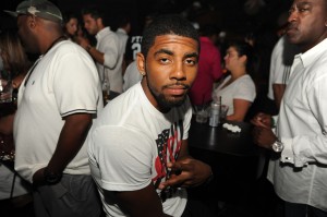 Hopefully Kyrie Irving is feeling this relaxed about Dion Waiters' breakout game.  No jealousy right?