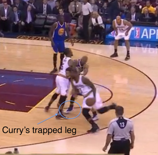 Curry is stuck, Iggy is run over.