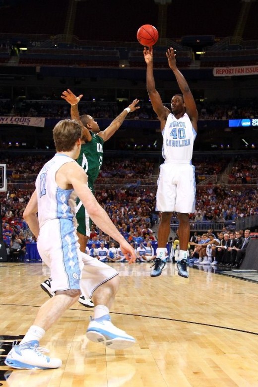 Did Harrison Barnes fly at the combine or something ...