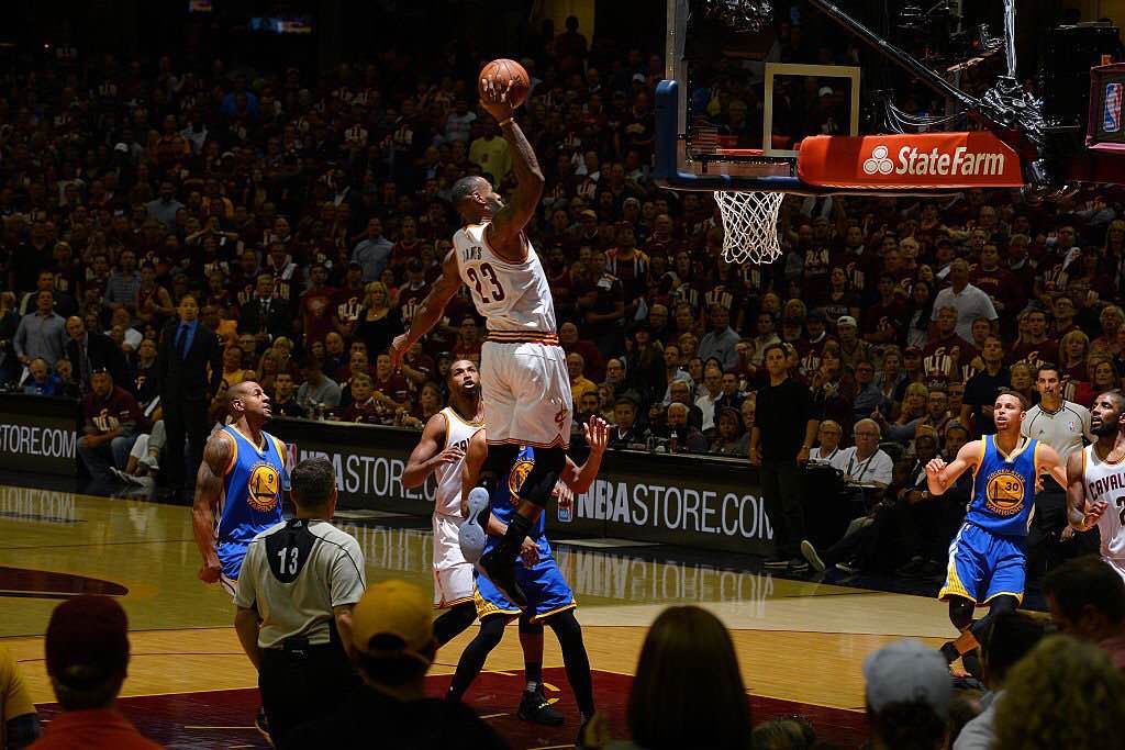 InstaCap: Cavs 120, Warriors 90 (or, Clamping down and Shaking Free)