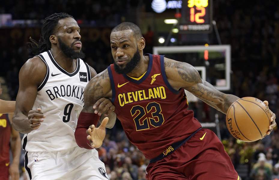 Recap: Cavs 119, Nets 109 (or, All Sewn Up)